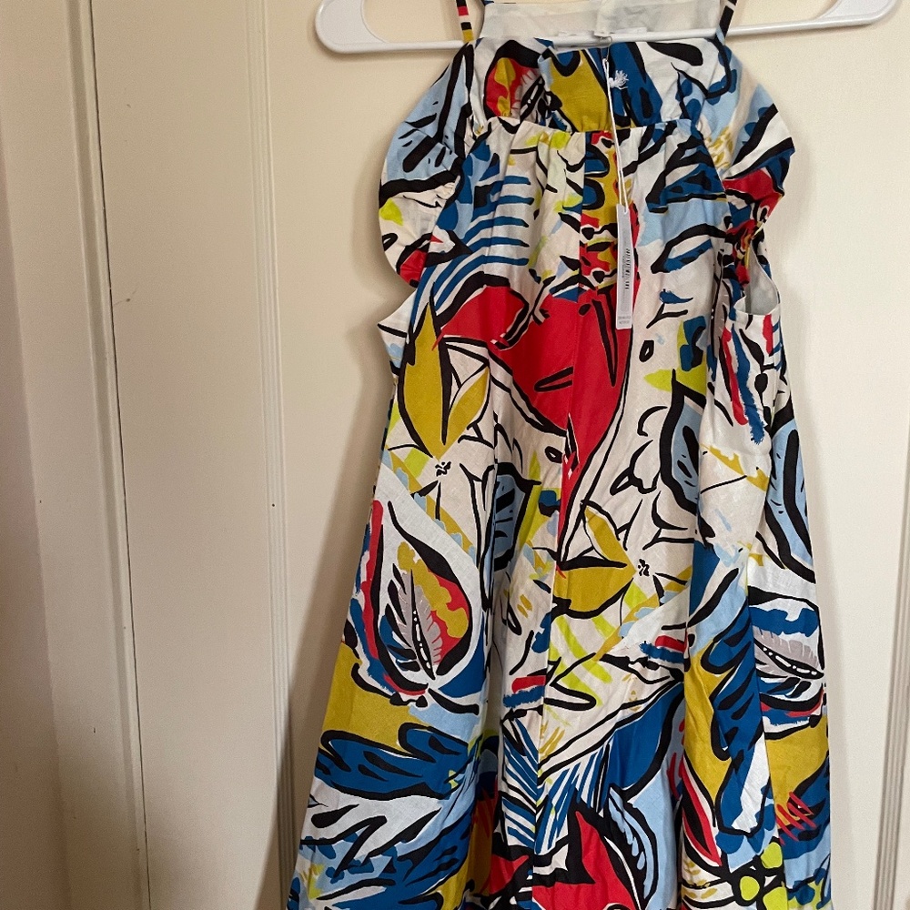 Corey Lynn Calter Harper Dress Leaf collage